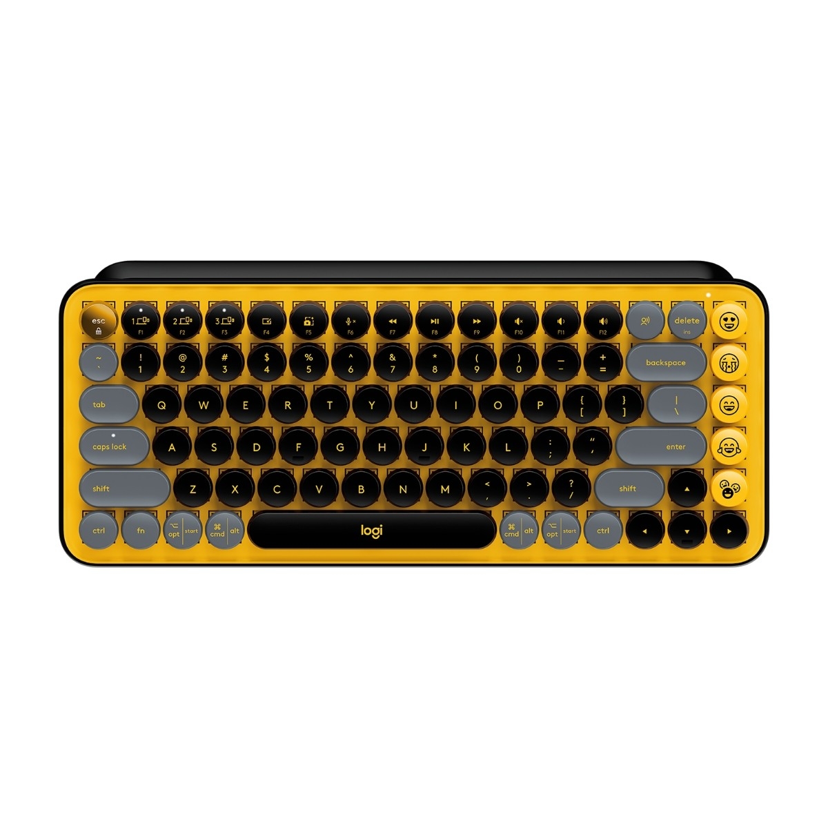 Logitech Pop Keys Blast trådløst tastatur billede 1