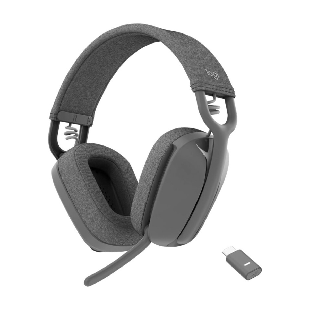 Logitech Zone Vibe trådløs mus, grafit billede 3