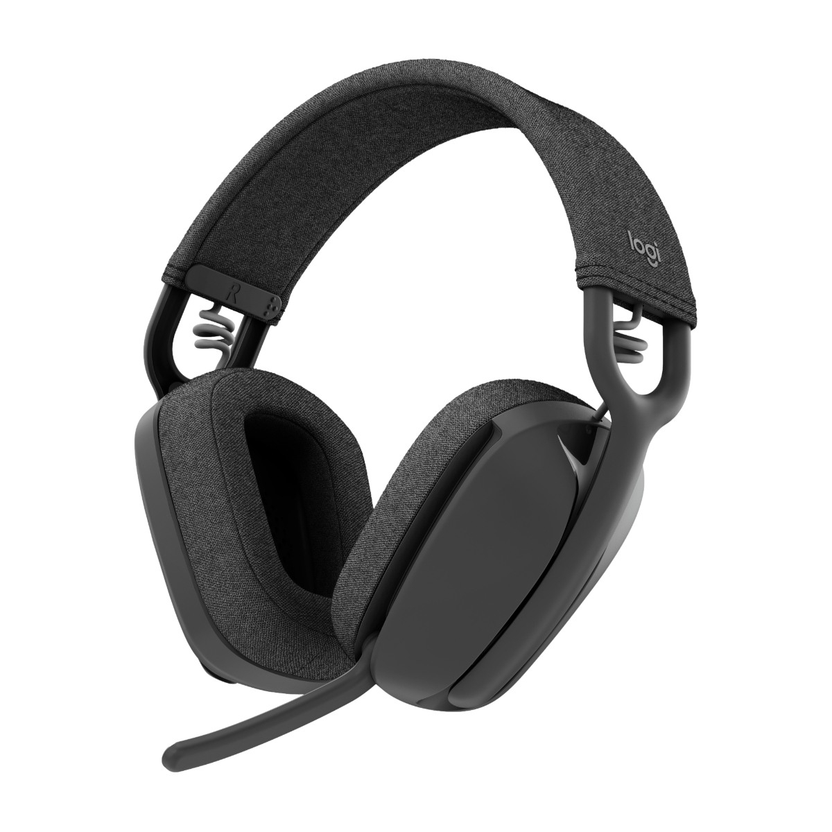 Logitech Zone Vibe 100 trådløst headset, grafit billede 1