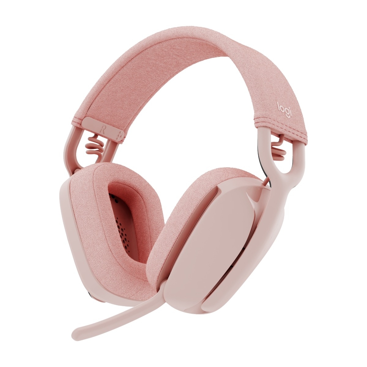 Logitech Zone Vibe 100 trådløst headset, rosa billede 1