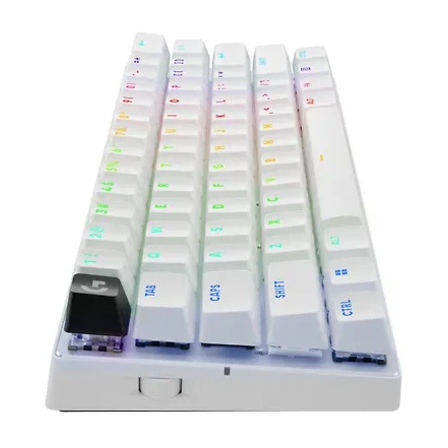 Logitech G PRO X 60 LIGHTSPEED - Gaming Tastatur - Uden Numpad - Nordisk - Hvid billede 3