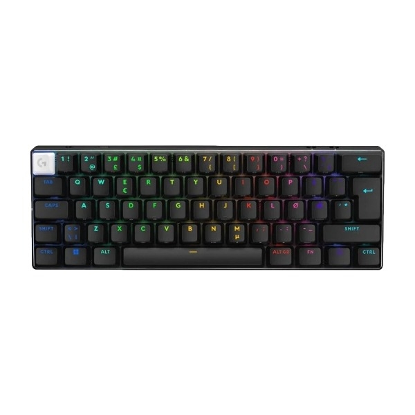 Logitech G Pro X 60 LIGHTSPEED trådløst gaming tastatur - GX Optical Linear billede 1