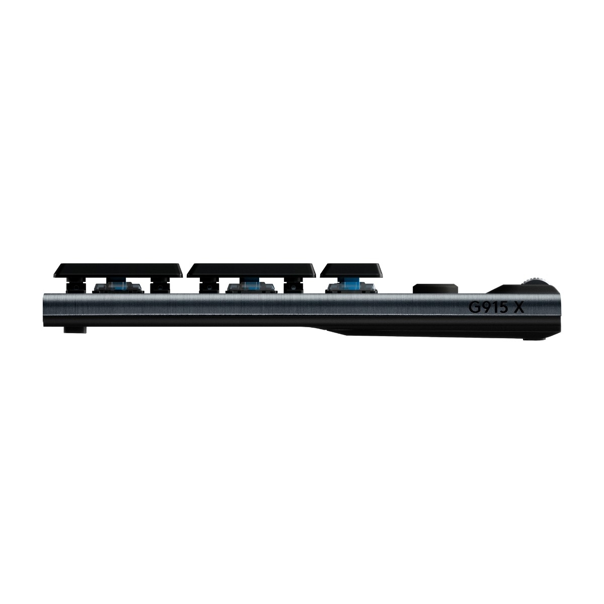Logitech G915 X LIGHTSPEED trådløst gaming tastatur - GL Clicky, sort billede 2