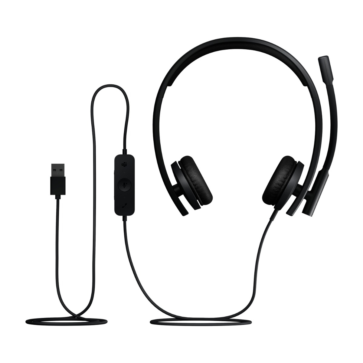 Logitech H570e Headset, sort billede 4