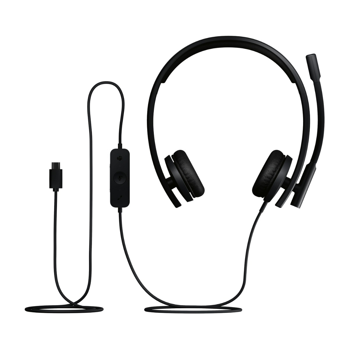 Logitech H570e Headset, USB-C, sort billede 4