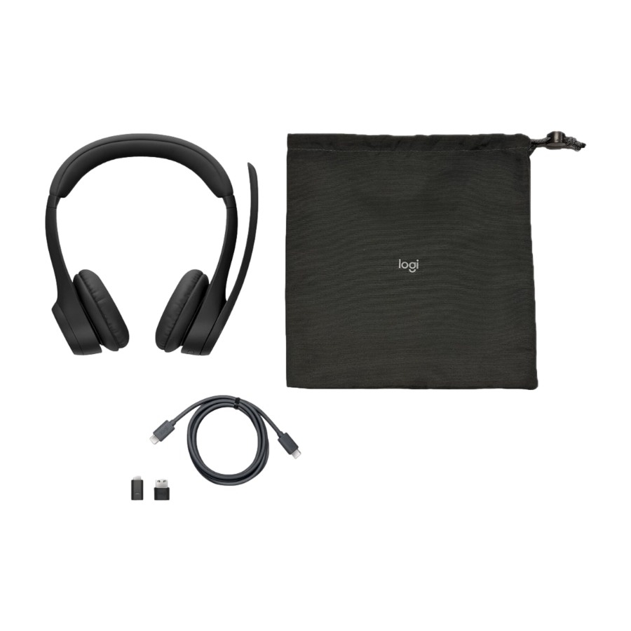Logitech Zone 305 gaming headset, sort billede 1