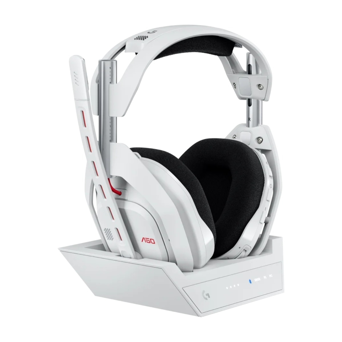 Logitech G Astro A50 (Gen 5) trådløst gaming headset, hvid billede 1