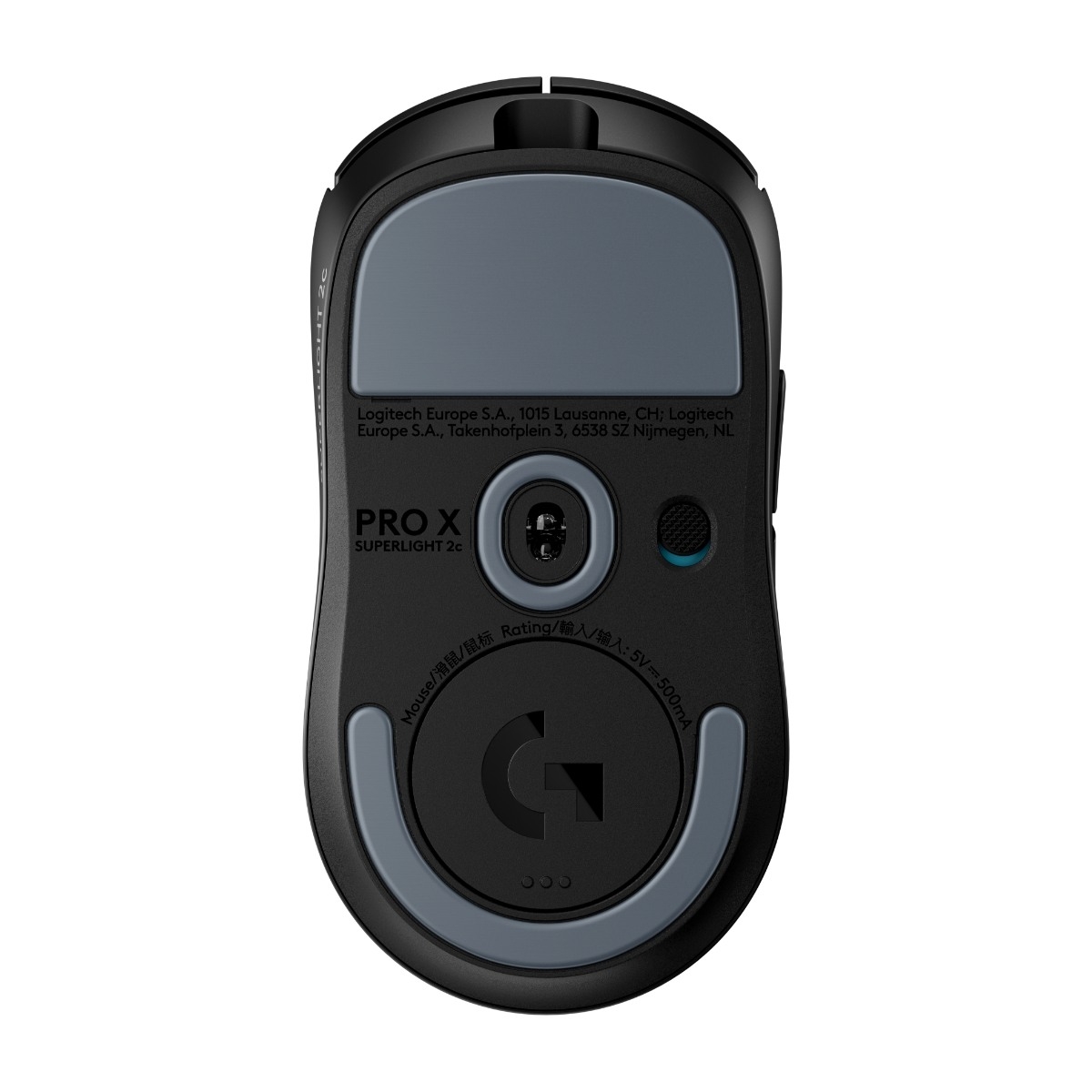 Logitech G PRO X SUPERLIGHT 2c trådløs gaming mus, sort billede 4