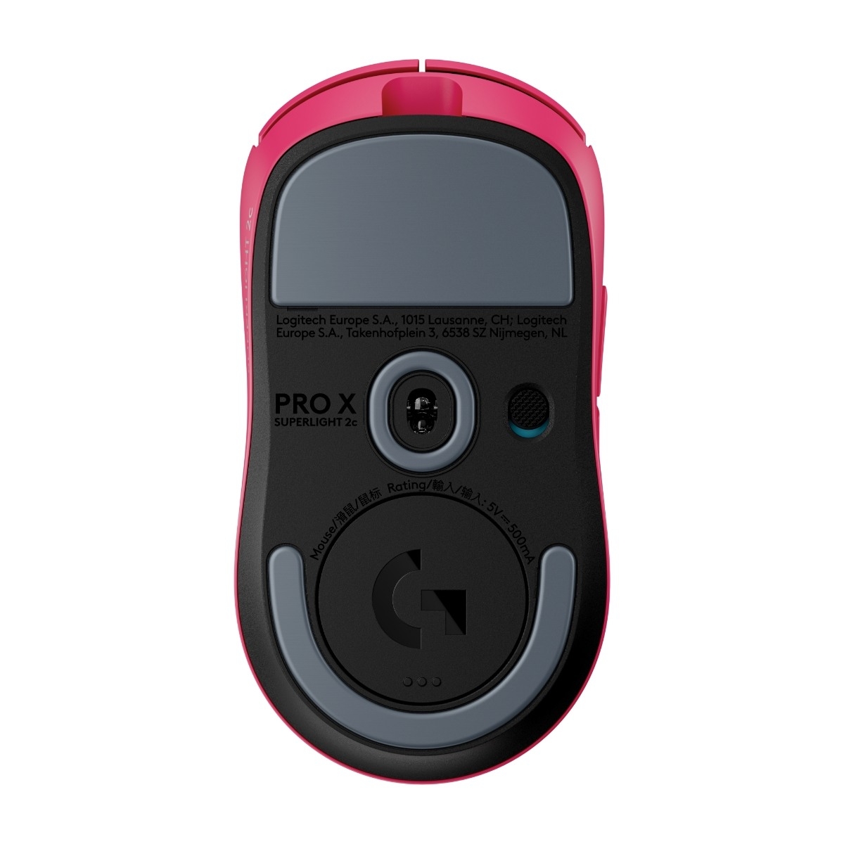 Logitech G PRO X SUPERLIGHT 2c trådløs gaming mus, pink billede 4
