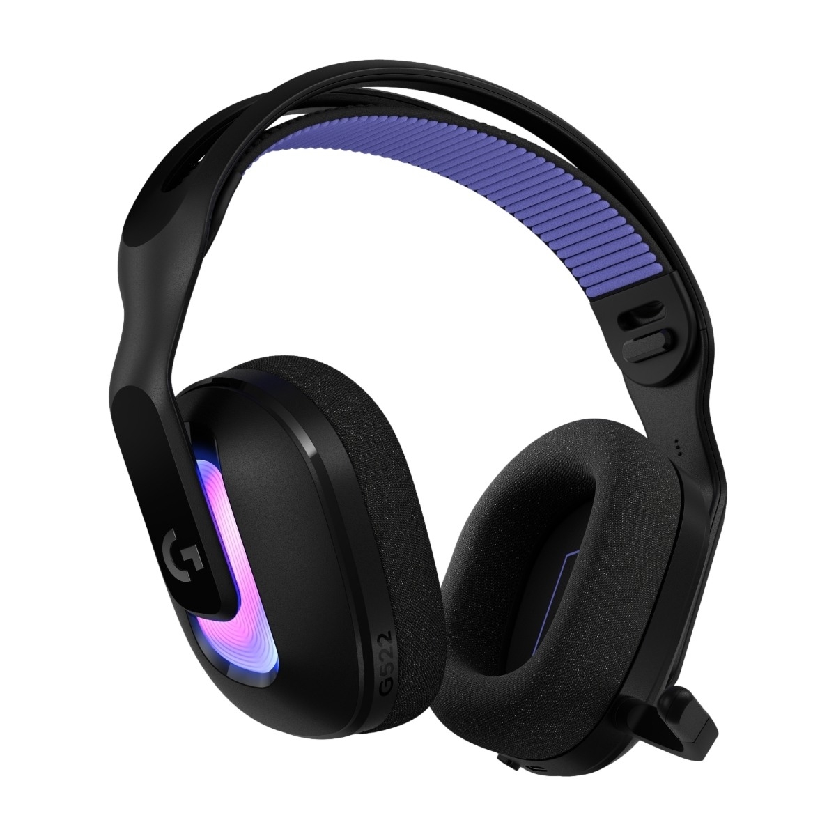 Logitech G522 Lightspeed trådløst gaming headset, sort