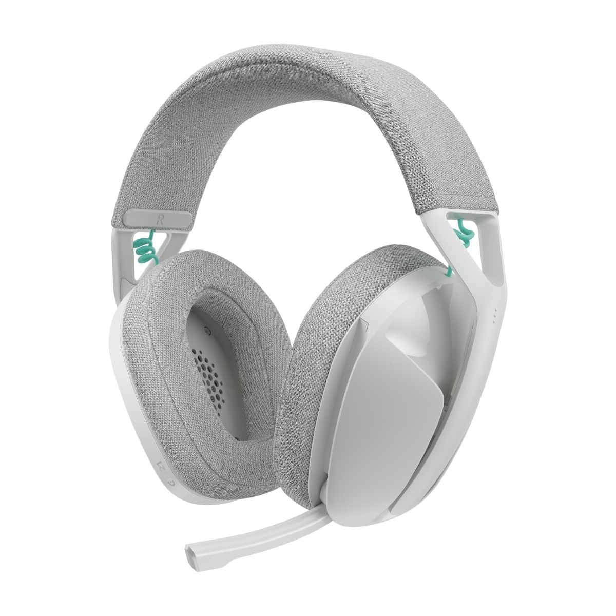 Logitech G321 Lightspeed gaming headset med ledning, hvid billede 1