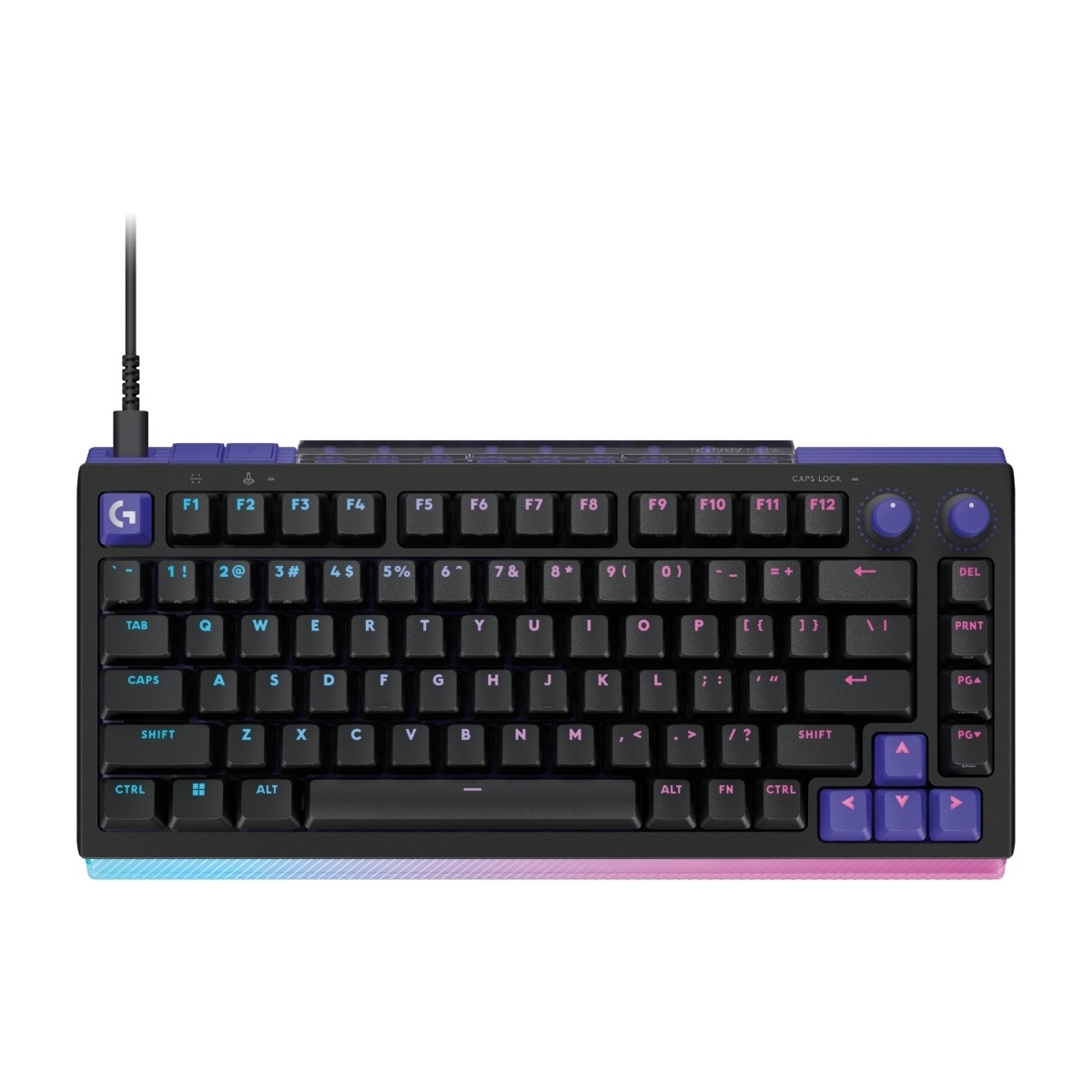 Logitech G512 X 75 gaming tastatur - Taktil, sort billede 1