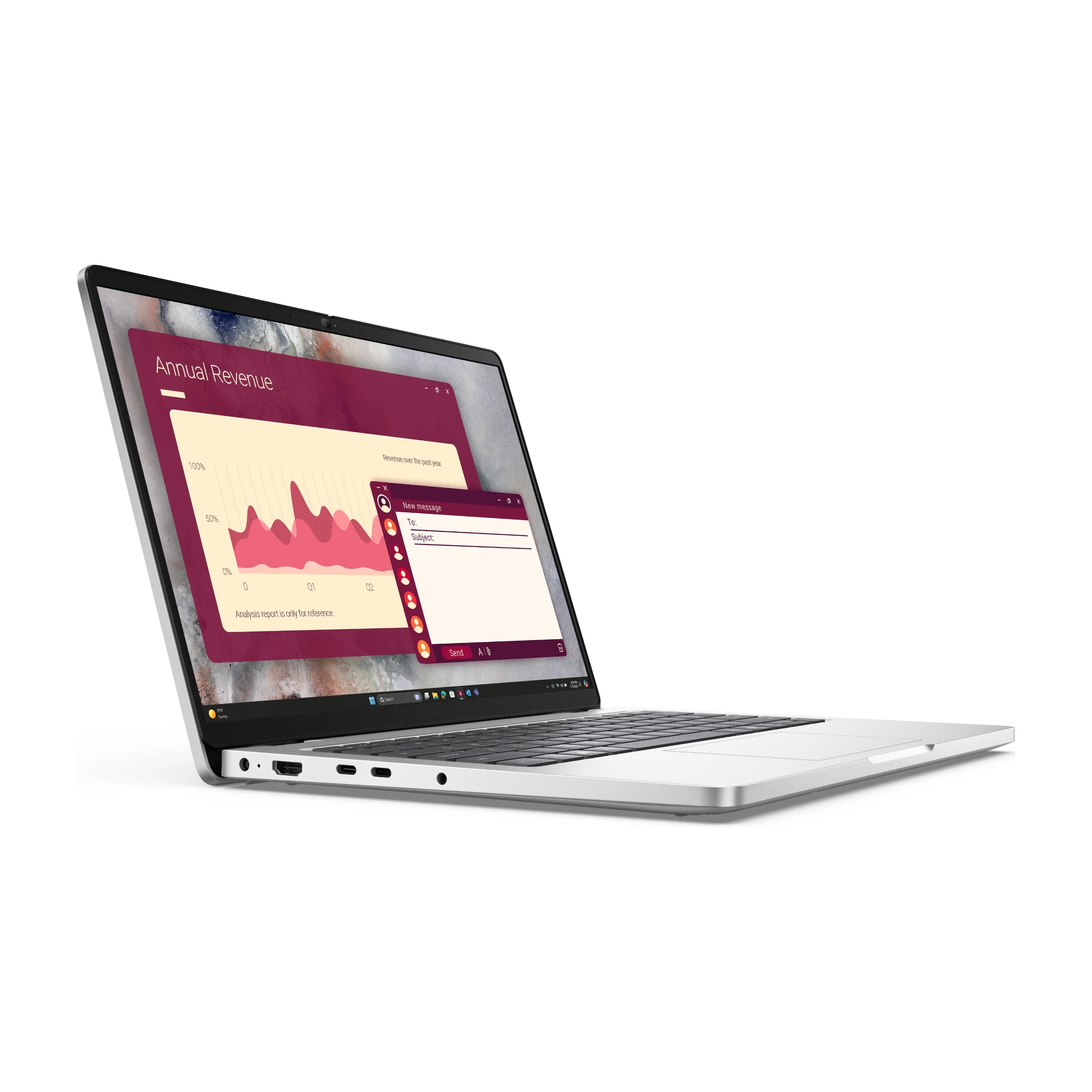 DELL Pro 14 PC14250 14" bærbar pc, Platinum billede 2