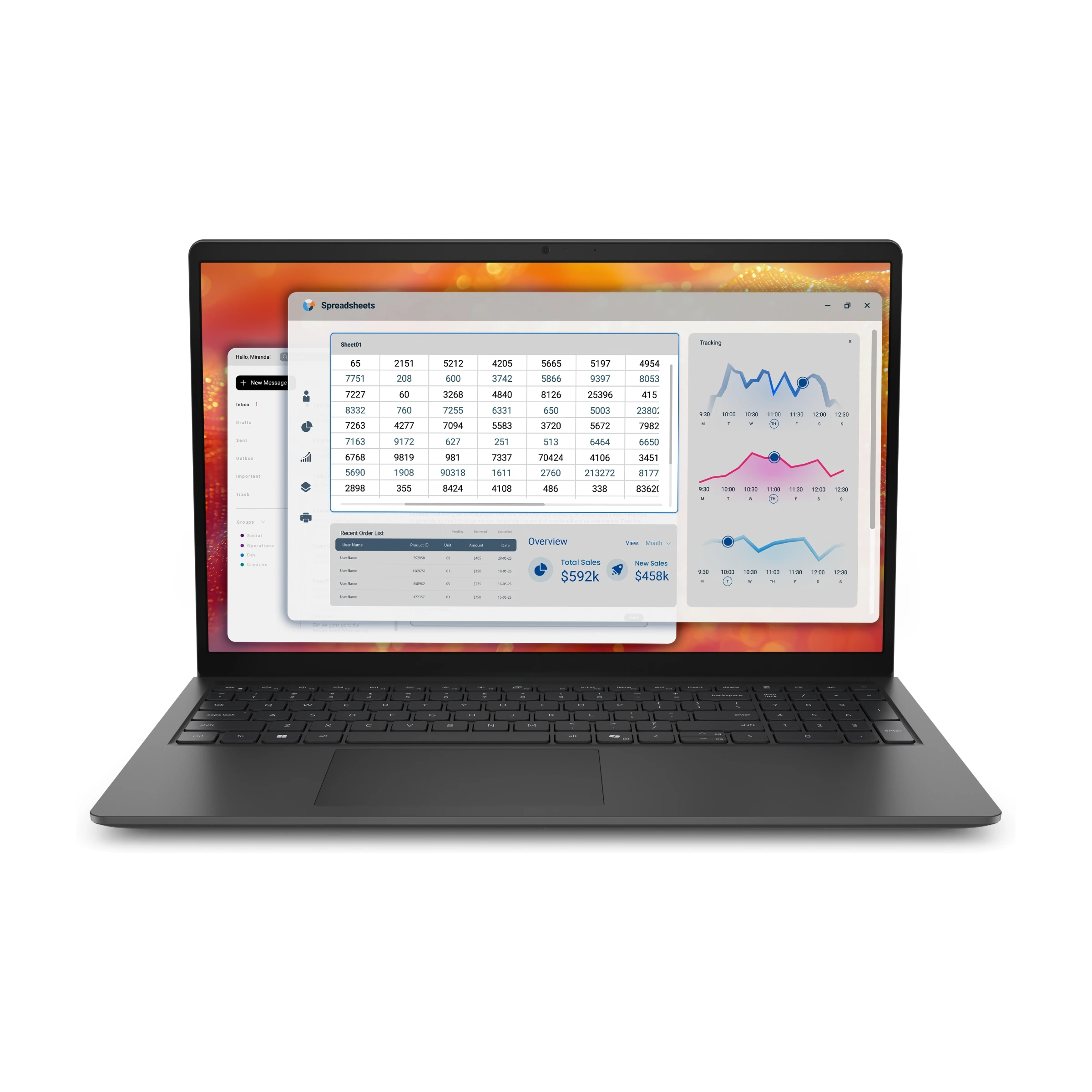 DELL Pro 15 Essential PV15265 15,6" bærbar pc billede 3