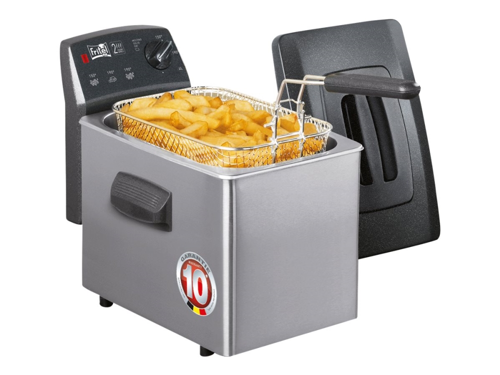 Fritel Turbo SF 4350, 4 L, Enkelt, Anthracit, Sølv, 2800 W, 230 V