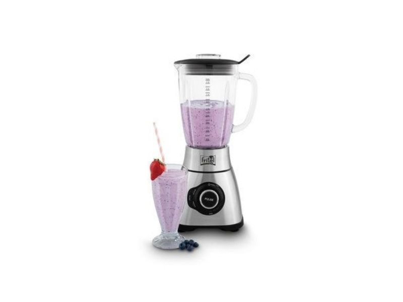 Fritel BL3890, Bordplade blender, 1,8 L, Impulsfunktion, Knusning af is, 1800 W, Sort, Rustfrit stål billede 3