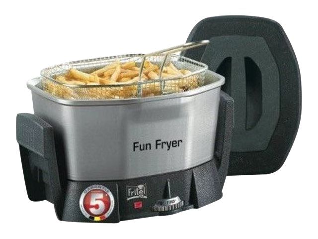FRITEL Starter FF 1200 Fun Fryer - Fritureapparat - 1.5 liter - 1.4 kW - sort/grå/sølv