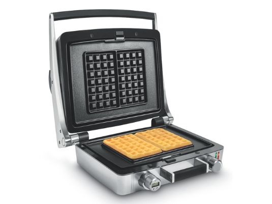 Fritel CW 3637, 2 vaffel/vafler, Rektangulær, Sølv, Plast, 1600 W, 335 mm