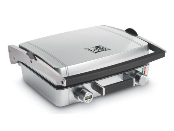 Fritel CW 3647, 2 vaffel/vafler, Rektangulær, Grå, Sølv, 1600 W, 335 mm, 340 mm