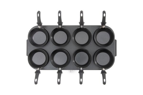 Fritel 142855, Bordplade, Aluminium, Sort, Grå, Aluminium, 80 x 150 mm, 8 person(er) billede 4