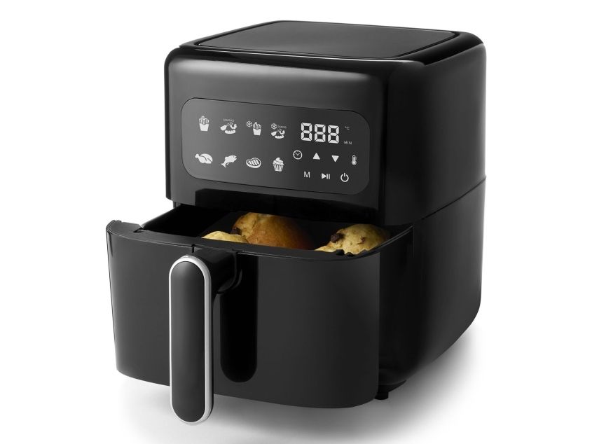 Fritel SnackTastic 4303, Varmluftsteger, 2,8 L, 0,8 kg, 80 °C, 200 °C, 2 person(er)