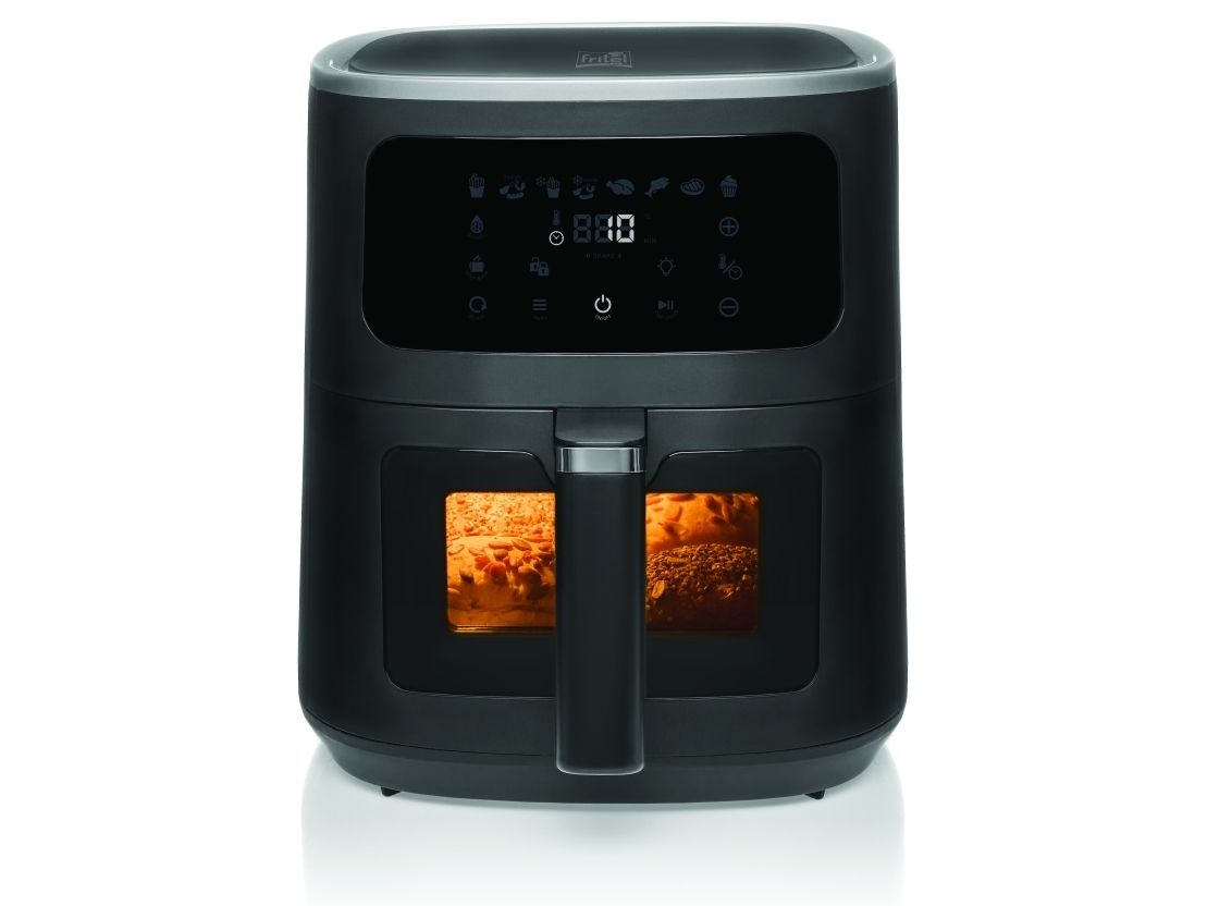 Fritel SnackTastic ST 7720, Varmluftsteger, 8 L, 1,8 kg, 40 °C, 200 °C, 8 person(er)