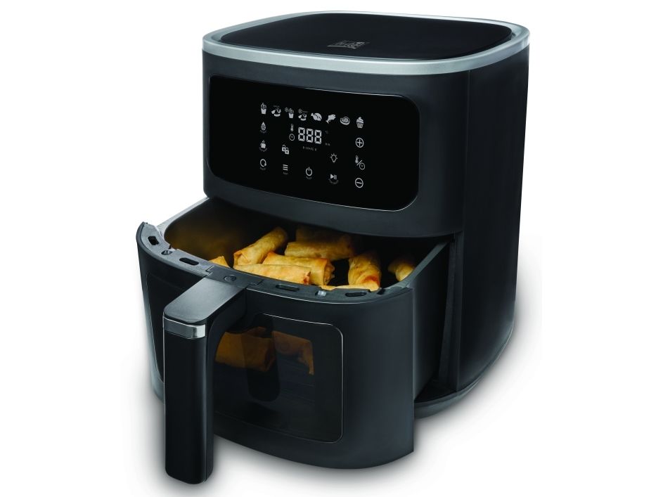 Fritel SnackTastic ST 7720, Varmluftsteger, 8 L, 1,8 kg, 40 °C, 200 °C, 8 person(er)