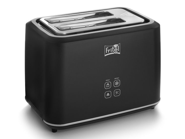 Fritel TO 2995, 2 skive(r), Sort, Syntetisk, Knapper, Berøring, LED, 850 W