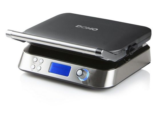 Domo DO9219W, 2 vaffel/vafler, Firkant, Rustfrit stål, 1600 W, 360 mm, 172 mm