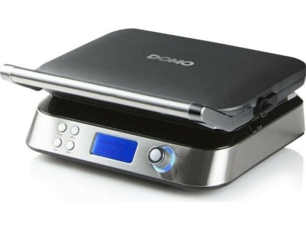 Domo DO9219W, 2 vaffel/vafler, Firkant, Rustfrit stål, 1600 W, 360 mm, 172 mm