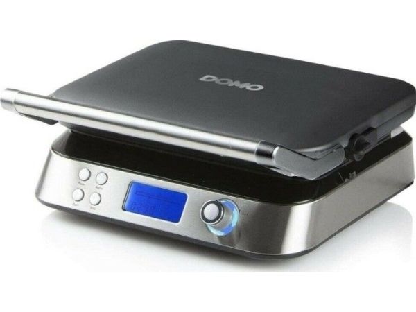 Domo DO9219W, 2 vaffel/vafler, Firkant, Rustfrit stål, 1600 W, 360 mm, 172 mm