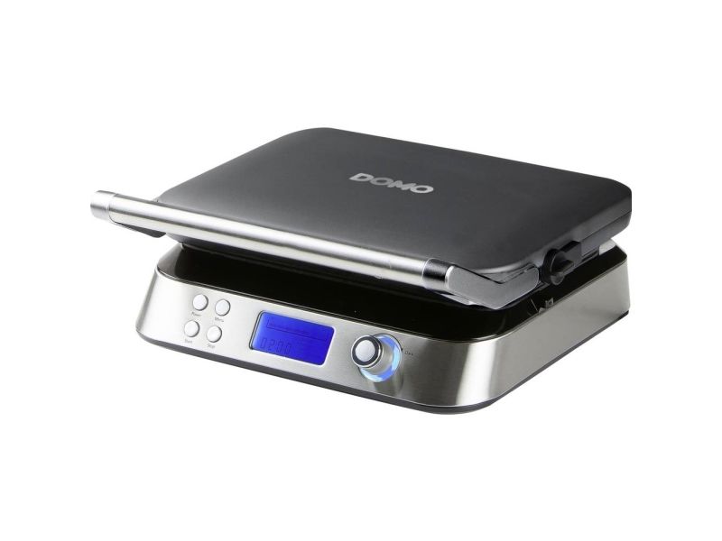 Domo DO9219W, 2 vaffel/vafler, Firkant, Rustfrit stål, 1600 W, 360 mm, 172 mm