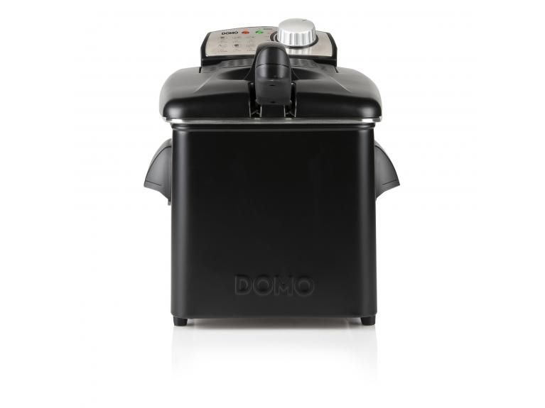 Domo DO1014FR, Varmluftsteger, 4,5 L, 140 °C, 190 °C, Enkelt, Sort
