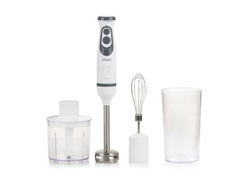 Domo DO1089M, Nedsænkning blender, 1 m, 600 W, Hvid billede 1
