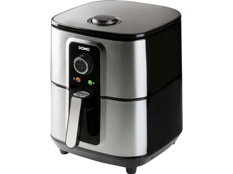 Domo DO536FR, Varmluftsteger, 5,5 L, 1,5 kg, 80 °C, 200 °C, 30 min.