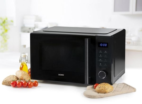 Domo DO22301C, Bordplade, Grill mikroovn, 23 L, 900 W, Indbygget skærm, LED