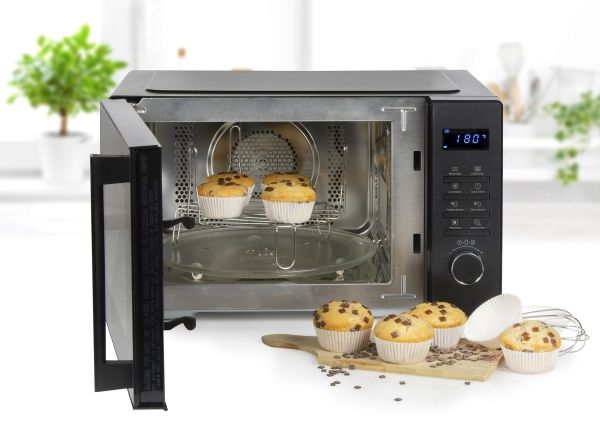 Domo DO22301C, Bordplade, Grill mikroovn, 23 L, 900 W, Indbygget skærm, LED