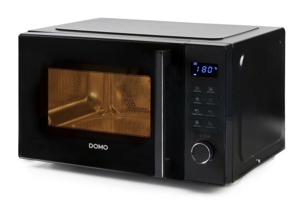 Domo DO22301C, Bordplade, Grill mikroovn, 23 L, 900 W, Indbygget skærm, LED