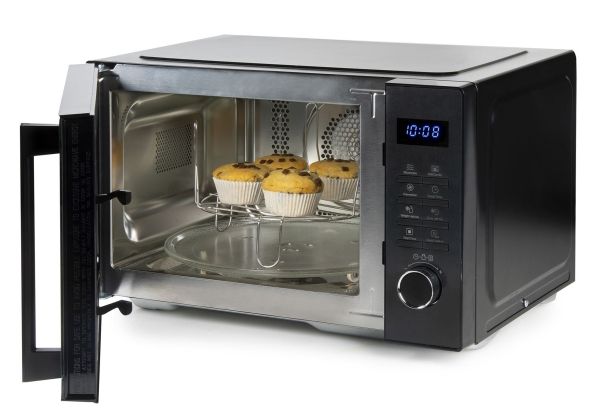 Domo DO22301C, Bordplade, Grill mikroovn, 23 L, 900 W, Indbygget skærm, LED