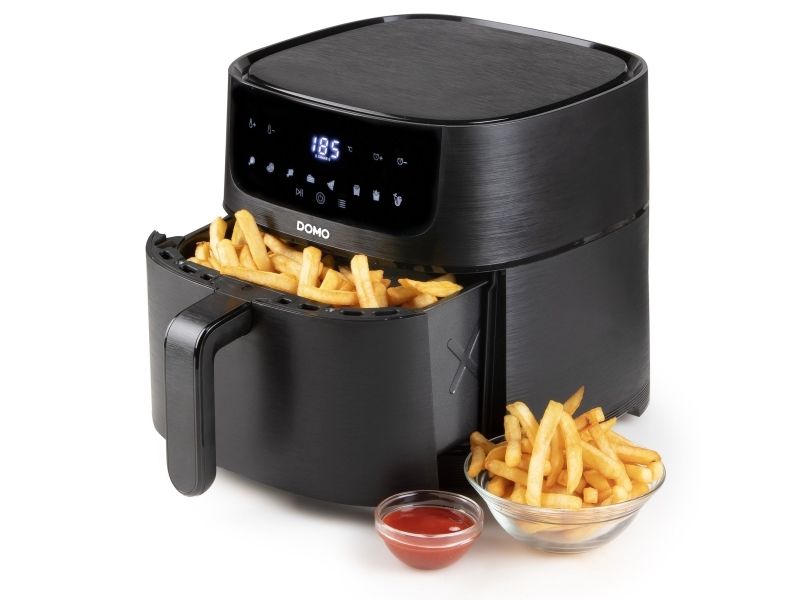 DOMO DO539FR Airfryer black billede 2