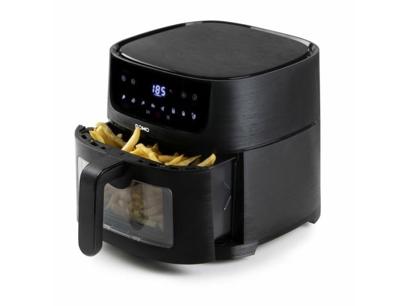 Domo DO540FR, Varmluftsteger, 6 L, 1,5 kg, 80 °C, 220 °C, Enkelt