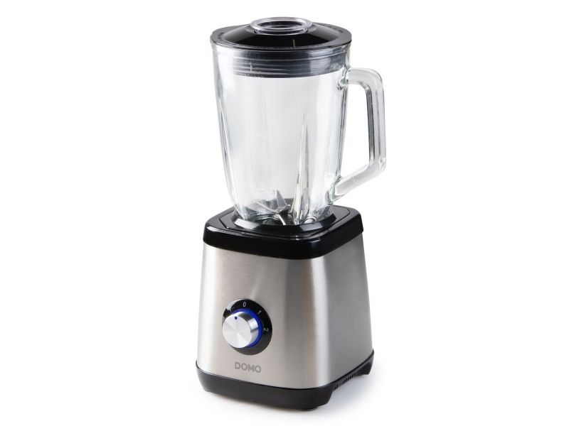 Domo DO1133BL, Blender til madlavning, Impulsfunktion, Knusning af is, 0,95 m, 1000 W, Rustfrit stål billede 4