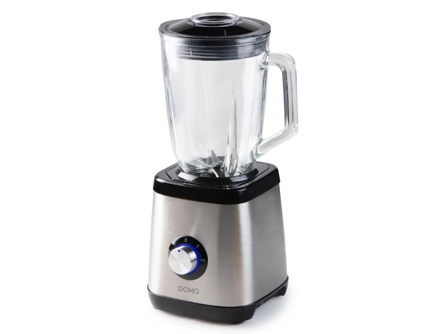 Domo DO1133BL, Blender til madlavning, Impulsfunktion, Knusning af is, 0,95 m, 1000 W, Rustfrit stål billede 1