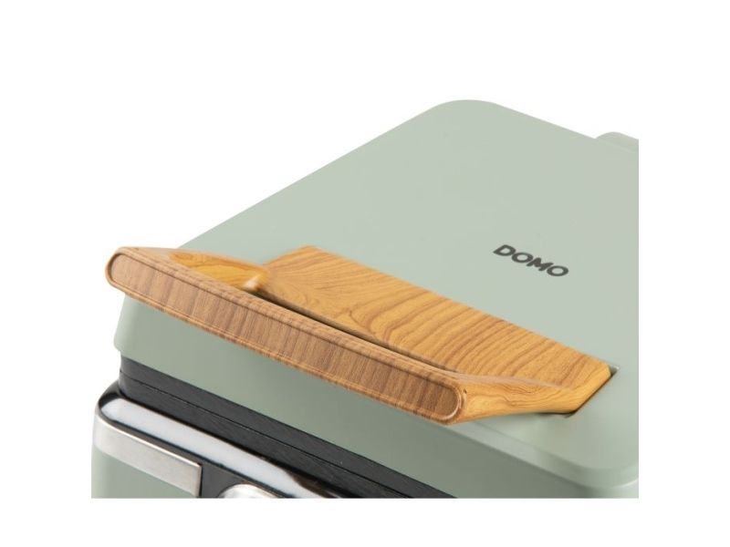 Domo DO9279W, 4 vaffel/vafler, Rektangulær, Salvie, 0,72 m, 1520 W, 248 mm billede 4
