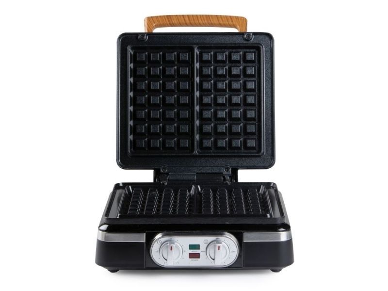 Domo DO9281W, 2 vaffel/vafler, Rektangulær, Sort, 0,72 m, 1520 W, 248 mm