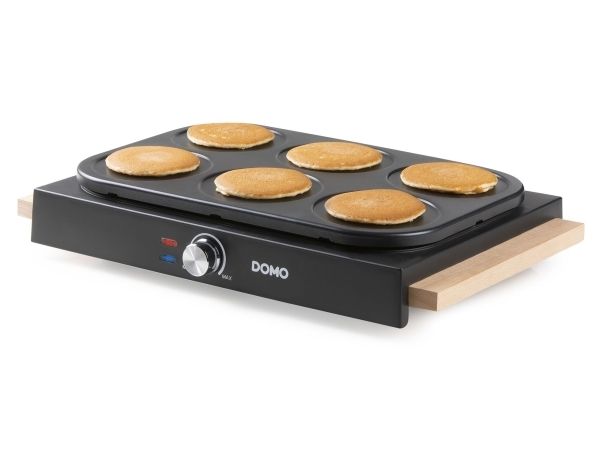 Domo DO8719W, 6 person(er), 6 zone(s), Sort, Træ, Rektangulær, Dreje, 1,05 m
