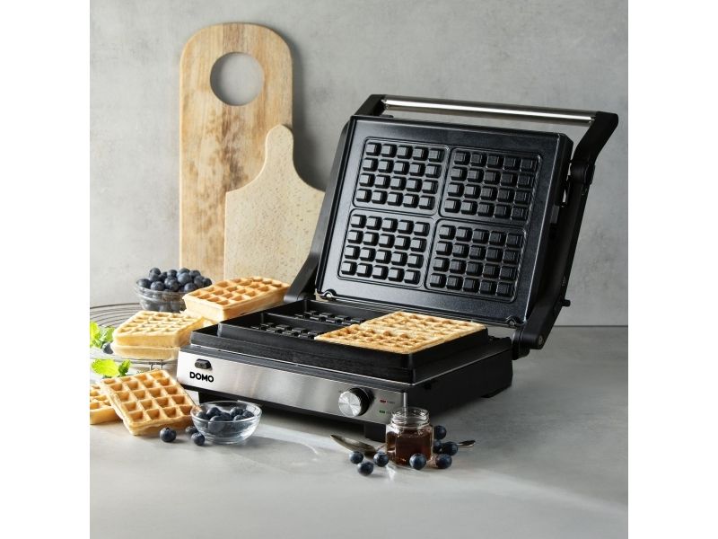 Domo MULTIFUNKTIONEL KONTAKTGRILL 2-i-1 Grill Sort (DO9287G)