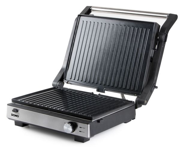 Domo MULTIFUNKTIONEL KONTAKTGRILL 2-i-1 Grill Sort (DO9287G)