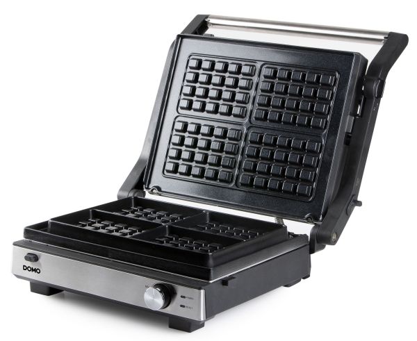 Domo MULTIFUNKTIONEL KONTAKTGRILL 2-i-1 Grill Sort (DO9287G)