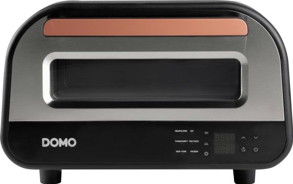 Domo DO9289PZ, 1 pizza(er), Rustfrit stål, Sort, 320 cm, 450 °C, 80 - 450 °C, 0,97 m